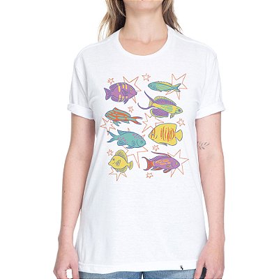 Peixinhos de Bel Sachetti - Camiseta Basicona Unissex