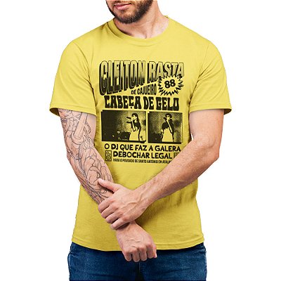 Cleiton Rasta de Cajueiro  - Camiseta Basicona Unissex
