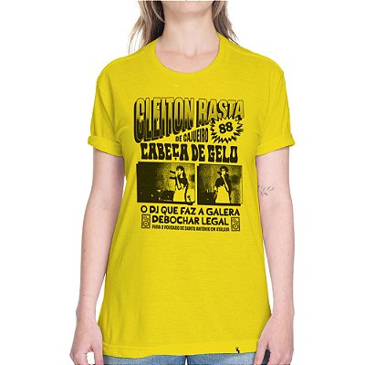 Cleiton Rasta de Cajueiro  - Camiseta Basicona Unissex