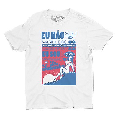 Marinheiro Só - Camiseta Basicona Unissex