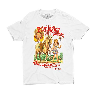 Privilégios - Camiseta Basicona Unissex