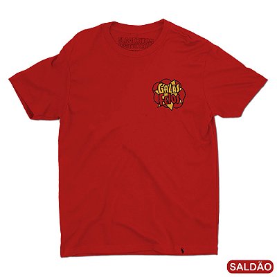 Logo Básica Galãs Feios Limitado - Camiseta Basicona Unissex-Saldão