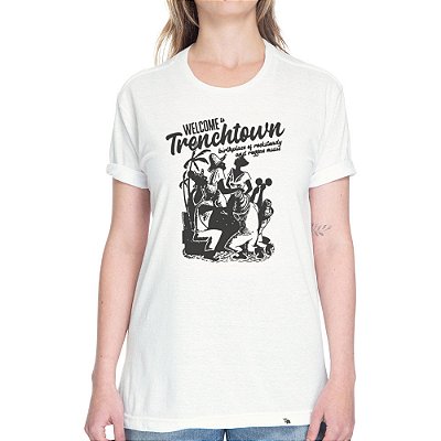 Welcome To Trenchtown - Camiseta Basicona Unissex