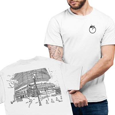 Copan de Clabê - FRENTE e COSTAS - Camiseta Basicona Unissex