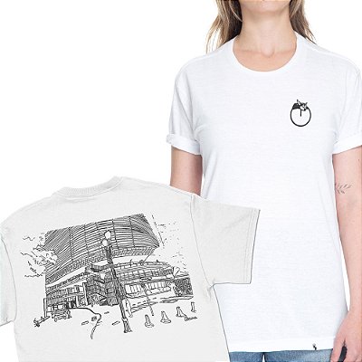 Copan de Clabê - FRENTE e COSTAS - Camiseta Basicona Unissex