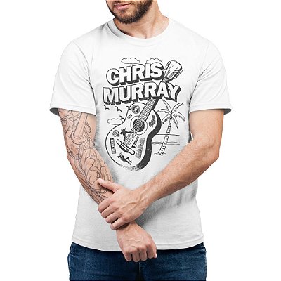 Chris Murray - EST. PRETA - Camiseta Basicona Unissex