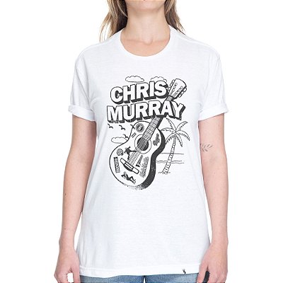 Chris Murray - EST. PRETA - Camiseta Basicona Unissex