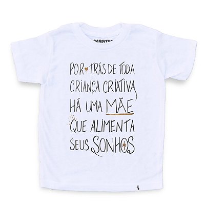 Criança Criativa A - Camiseta Clássica Infantil