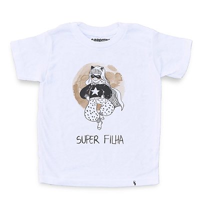 Super Filha - Camiseta Clássica Infantil