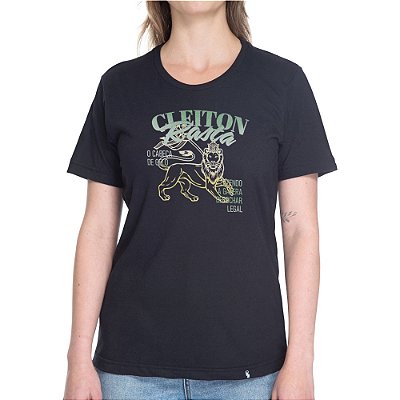 Cleiton Rasta Leão  - Camiseta Basicona Unissex
