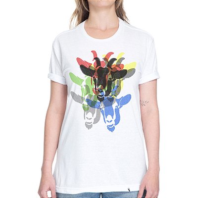 Muitas Cabras  - Camiseta Basicona Unissex