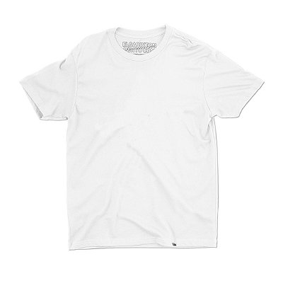Camiseta Basicona Lisa - BRANCA (unissex) - Camiseta Basicona Unissex