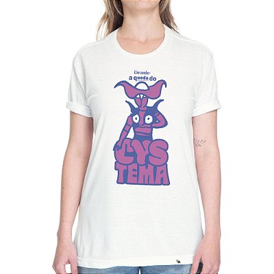 A Queda Do Cystema - Camiseta Basicona Unissex