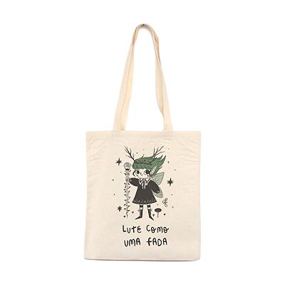 Lute Como uma Fada - Bolsa de Lona