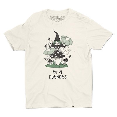 Eu Vi Duendes - Camiseta Basicona Unissex