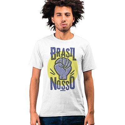 Brasil Nosso - Camiseta Basicona Unissex