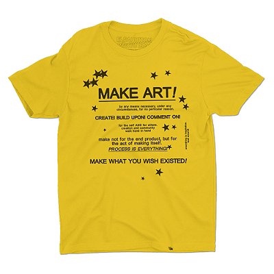 Make Art de Eli Marigo - Camiseta Basicona Unissex