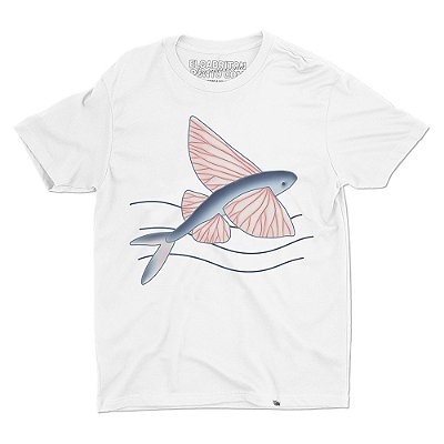 Peixe Voador de Phytaa - Camiseta Basicona Unissex