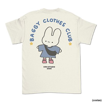 Baggy Clothes - SÓ COSTAS - Camiseta Basicona Unissex