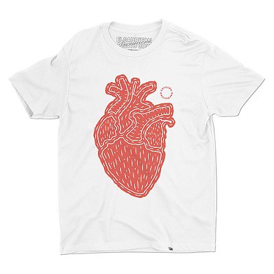 Coração Nordestino de Breno dos Anjos - Camiseta Basicona Unissex