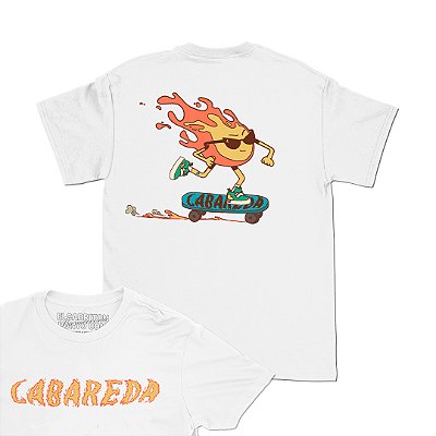Labareda - FRENTE e COSTAS - Camiseta Basicona Unissex