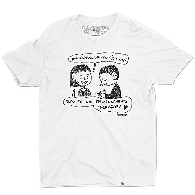 Relacionamento Sério - Camiseta Basicona Unissex