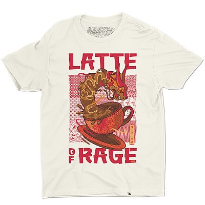 Latte of Rage - Camiseta Basicona Unissex