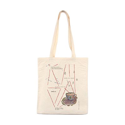 Camélia de Lu Kawa - Bolsa de Lona