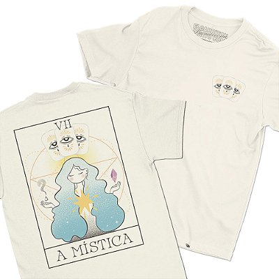 A Mística de Dani Andrade - FRENTE e COSTAS - Camiseta Basicona Unissex