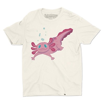 Axolote de Juliealbiero - Camiseta Basicona Unissex