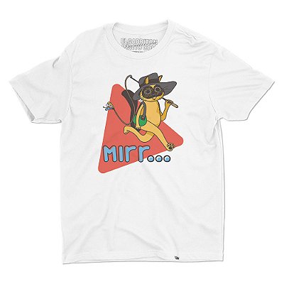 Mirr Gato Mineiro - Camiseta Basicona Unissex