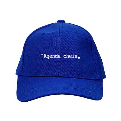 Agenda Cheia - Boné Bordado