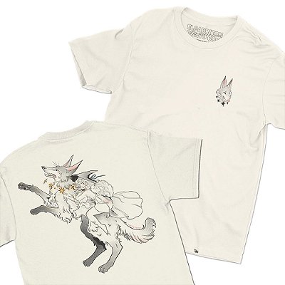 Fuga de Nessamon - FRENTE e COSTAS - Camiseta Basicona Unissex