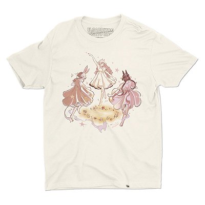 Círculo de Fadas - Camiseta Basicona Unissex