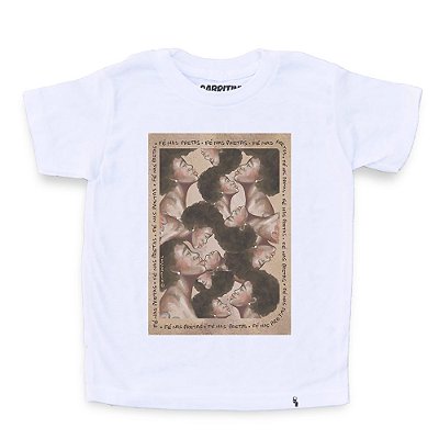 Fé nas Pretas - AZMINA 25 - Camiseta Clássica Infantil