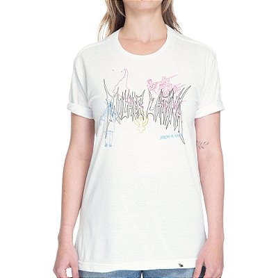 Mulher Latina de Fernanda Varella - AZMINA 25 - Camiseta Basicona Unissex