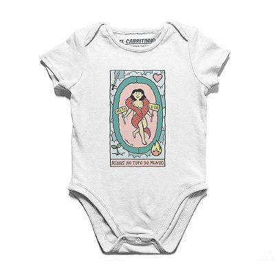 Minas no Topo do Mundo - AZMINA 25 - Body Infantil