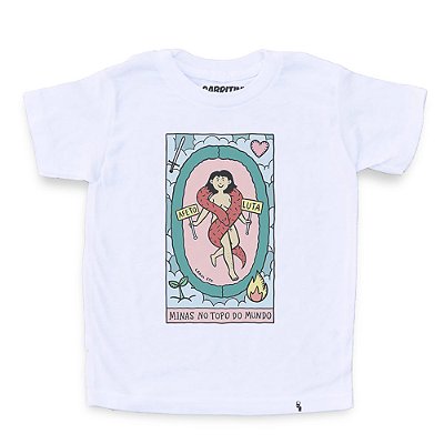Minas no Topo do Mundo - AZMINA 25 - Camiseta Clássica Infantil