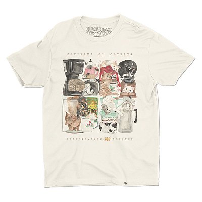 CaTfe - Camiseta Basicona Unissex