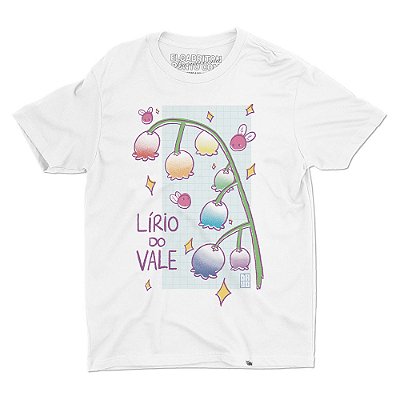 Lírio do Vale - Camiseta Basicona Unissex