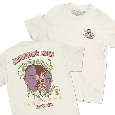 BLACK MAGIC - FRENTE e COSTAS - Camiseta Basicona Unissex