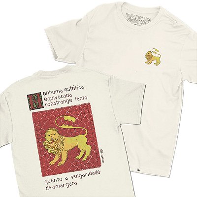 Vulgaridade da Amargura - FRENTE e COSTAS - Camiseta Basicona Unissex