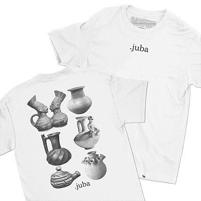 Juba - FRENTE e COSTAS - Camiseta Basicona Unissex