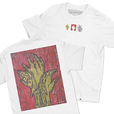 Mãos de Jay Cerâmicas - FRENTE e COSTAS - Camiseta Basicona Unissex