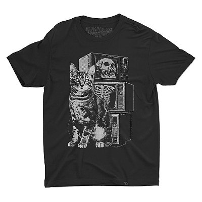 RADIOGATO - Camiseta Basicona Unissex