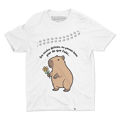 Capivara de Disturbance  - Camiseta Basicona Unissex
