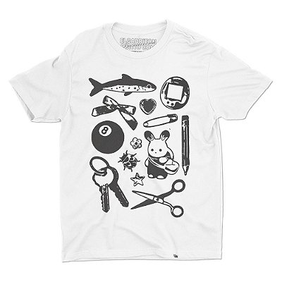 Coisinhas de Barbarartes - Camiseta Basicona Unissex