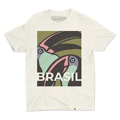 Brasil de Malila Cerâmica + Vitor Gedha - Camiseta Basicona Unissex
