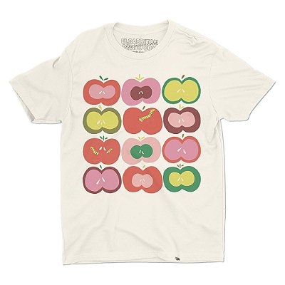 Maçã de Larissa Guerrero - Camiseta Basicona Unissex