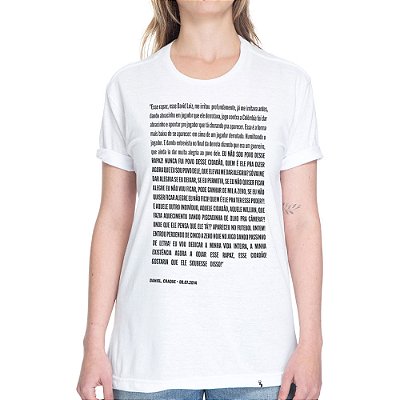 Esse Rapaz de Craque Daniel - Camiseta Basicona Unissex